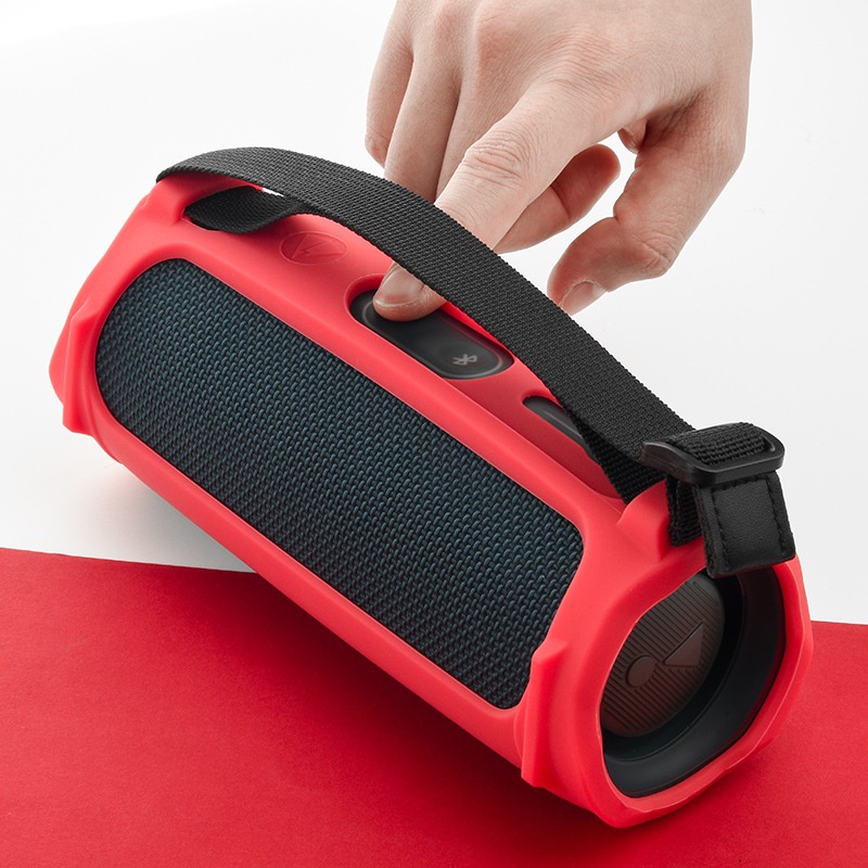 เคสลําโพงบลูทูธ ซิลิโคนนิ่ม แบบพกพา สําหรับ JBL Flip5 Flip 5 ราคา ถูกที่สุด ดีลบีเคเค แกลเลอรีภาพที่ 2