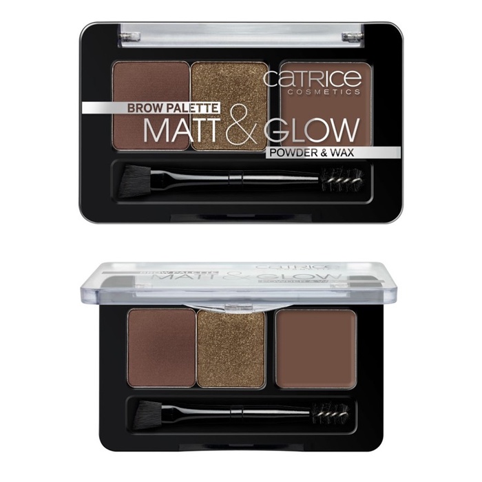 ของแท้/พร้อมส่ง Catrice Brow Palette Matt &amp; Glow Powder &amp; Wax (020) คาทริซ พาเลตต์ตกแต่งคิ้ว 3 in 1