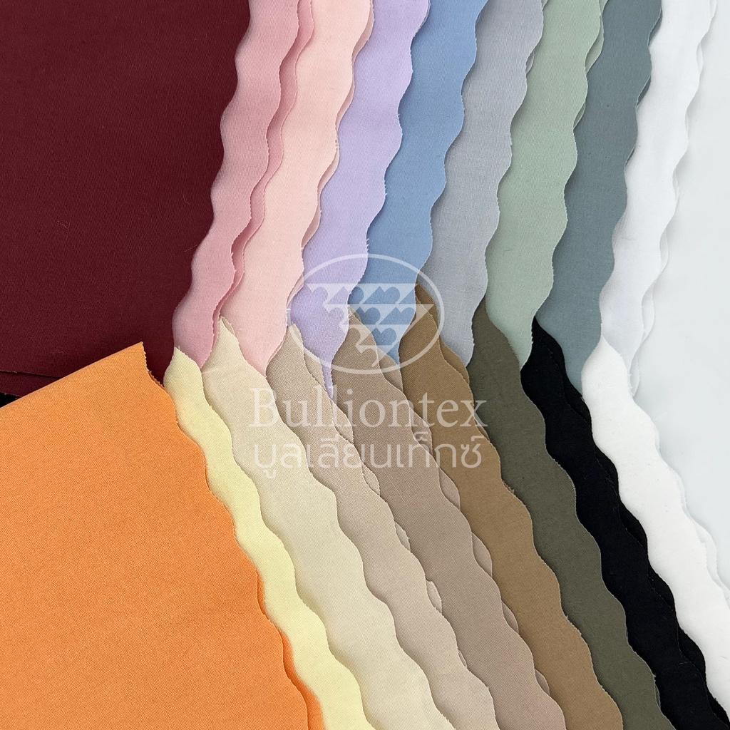 ผ้าคอตตอน วอช Cotton Wash ผ้าเนื้อแน่น เนียน ไม่ระคายเคืองผิว มินิมอล ขนาด 1 หลา พร้อมส่ง - รูปที่ 3