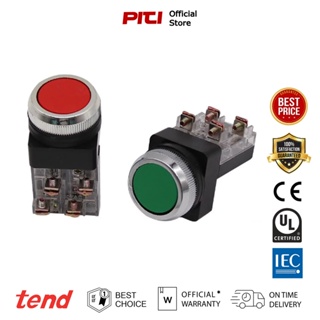 TEND TBF-251 PUSH BUTTON SWITCH 25MM.พุดบัตตอนสวิตช์ ขนาด 25มิล ใช้งานได้ทั้ง NOและNC