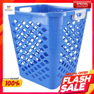 ตะกร้าผ้าทรงสูง รุ่น 5948 สีน้ำเงินTall Fabric Basket Model 5948 Blue