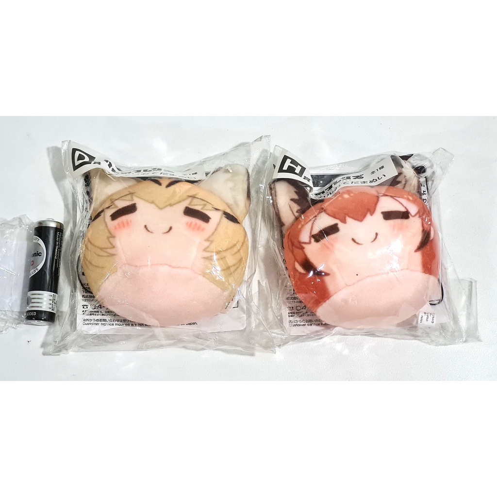 [ลิขสิทธิ์แท้] พวงกุญแจหมอน ลาย Kemono Friends