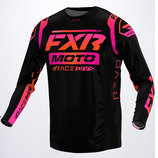 COD& In Stock 2023 Downhill Jersey Motorcycle Mountain Bike Long sleeve Offroad Sportwear Jersey
