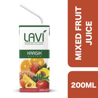 Lavi Mixed Fruit Juice 200ml ++ ลาวี น้ำผลไม้รวม 200มล.