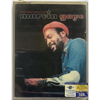 Cassette Tape เทปคาสเซ็ตเพลง The Very Best Of Marvin Gaye รวม 34 เพลงฮิต 2 ม้วนคู่ ลิขสิทธิ์ ซีล