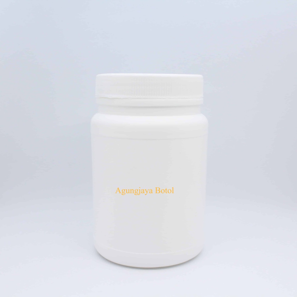 ขวดแคปซูลแท็บเล็ตทรงกลม HDpe 450 มล. / ขวดแคปซูล Hdpe / ขวด Dof