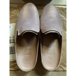 Fitflop shimmer suede Nude pink size 38