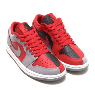 PROSPER - Air Jordan 1 Low Homage Gym Red Grey (W)