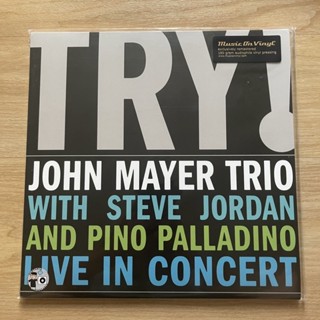 แผ่นเสียง John Mayer Trio – Try!,Music On Vinyl ,2 x Vinyl, LP, Album, Reissue, 180g แผ่นเสียงมือหนึ่ง