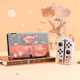 เคสป้องกัน ธีม Nintendo Switch OLED GENSHIN IMPACT KLEE พับได้