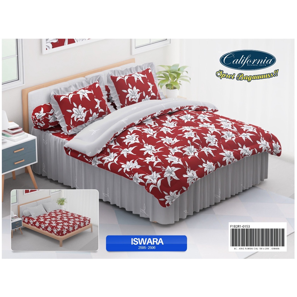 CALIFORNIA BED SHEET SET / DISPERSE PRINT BED SHEET T20