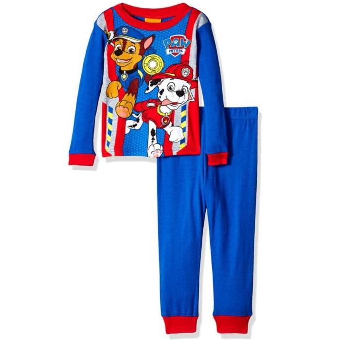 Baby Gap Hong Kong Paw Patrol Chase Marshall Blue Boys& 39; ชุดนอน,.