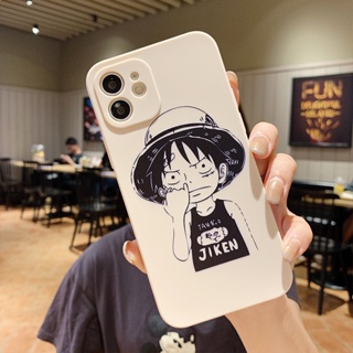 เคสโทรศัพท์มือถือ ซิลิโคน ลายวันพีซ ลูฟี่ สําหรับ Realme C21Y C25Y 5 5i 5S C11 C15 C17 6i C2 8 8Pro 6 7Pro 7i 8S V13 C21