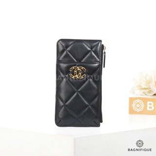 CHANEL ALL IN ONE LONG BLACK LAMB GHW