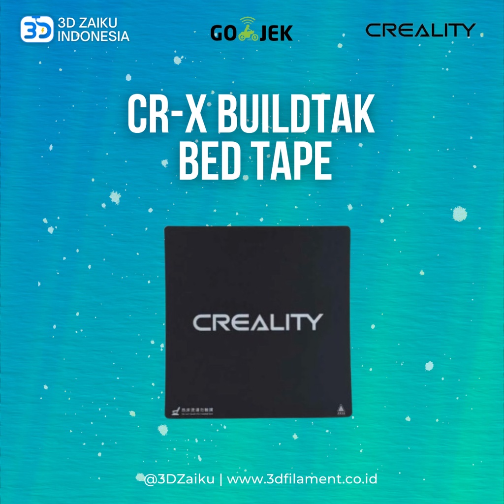 เครื่องพิมพ์ 3D Creality ดั้งเดิม CR-X BuildTak Bed Tape