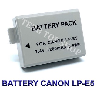 LP-E5 / LPE5 Camera Battery For Canon EOS Rebel XSi,XS,T1i,450D,500D,1000D,Kiss F/X2/X3 BY TERBTOE SHOP