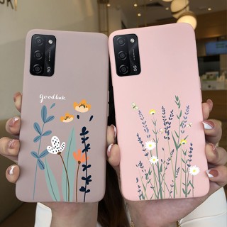 เคสโทรศัพท์ซิลิโคน TPU แบบนิ่ม ลายดอกไม้ สําหรับ OPPO A16s A16 A 16 s 2021 A16s