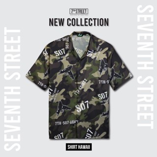 7th Street (ของแท้) Hawaii Shirt รุ่น HS-CMU