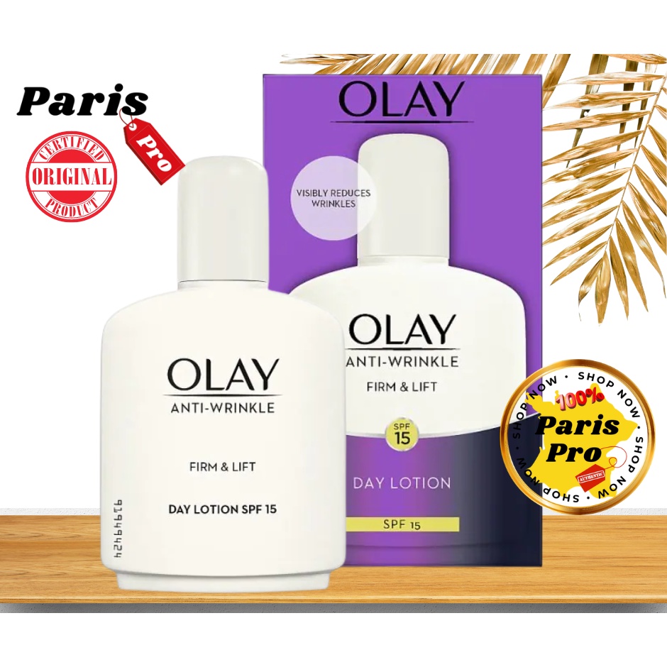 โอเลย์ Olay Anti-Wrinkle Firm & Lift Day Moisturiser SPF15 100ml โลชั่นยกกระชับผิว นำเข้าจากอังกฤษ