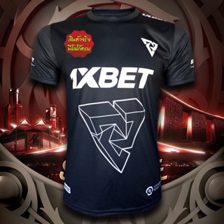 เสื้อยืดคอกลม เสื้อเกมส์ เสื้อ e-sport ทีม TUNDRA  Champ DOTA2 2022 GA0015 ไซส์ S-3XL