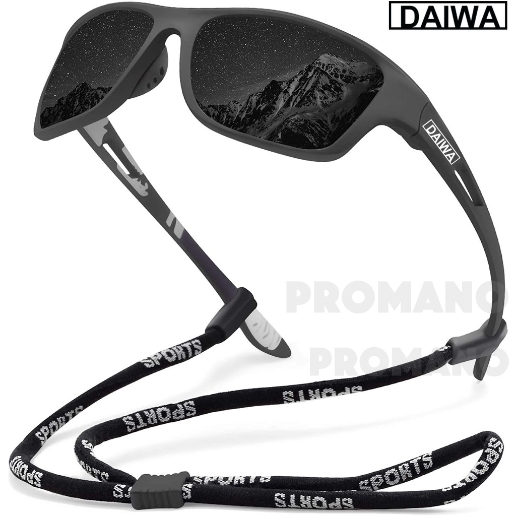 Dalwa แว่นตากันแดด เลนส์โพลาไรซ์ ป้องกันรังสียูวี 400 เหมาะกับการขับขี่ เดินป่า ตกปลา สไตล์คลาสสิก สําหรับผู้ชาย