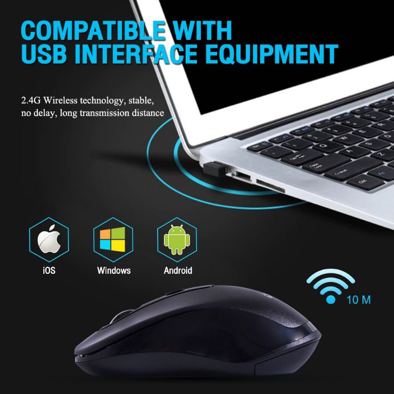 🚀ส่งเร็ว🚀NEWมาใหม่🔥Okerชุดคีย์บอร์ด+เมาส์ไร้สาย DOMINATOR 2.4GHZ Wireless COMBO รุ่นOk0erKM-880