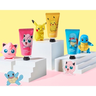 🎀【SALE!!! พร้อมส่ง】 Pokémon x LG VEILMENT  Pikachu/  Squirtle/ Jigglypuff  hand cream 50ml