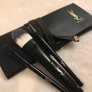 เซ็ทแปรง🖤YSL  Yves Saint Laurent beauty trave size  แท้ป้ายคิงพาวเวอร์🇹🇭