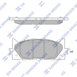 ผ้าดิสเบรคหน้า LEXUS ES200 ES240 ES250 ES300 ES350 TOYOTA CAMRY ACV40 2006- ACV50 ASV51 2012- HI-Q