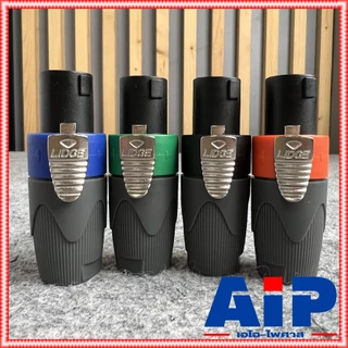มี4สีให้เลือก LIDGE YM122A SPEAKON ปลั๊กลำโพง หัวspeakon YM122 YM 122 YM-122 สเปคคอน สเปคค่อนลำโพง สเปคค่อน speakon Y...