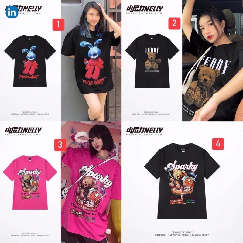 M758 เสื้อยืด Nelly*