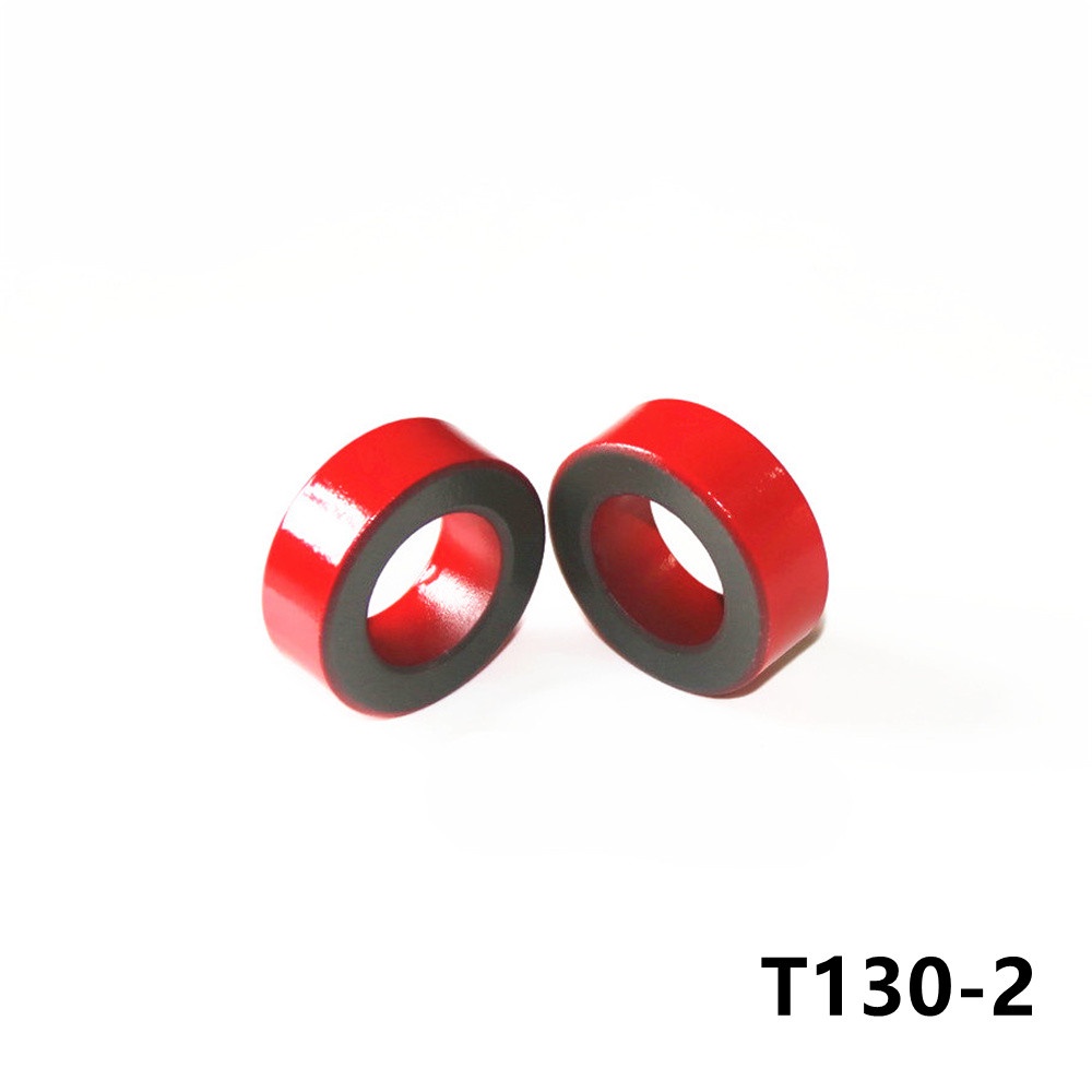 T Iron Ferrite Toroid Cores Mm For Inductors Powder Core Red Ring Low Permeability