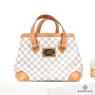 LOUIS VUITTON HAMSTEAD PM AZUR DAMIER CANVAS GHW