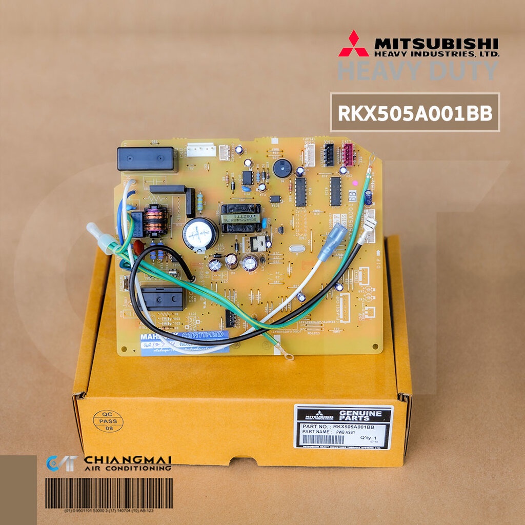 RKX505A021BB (RKX505A001BB) แผงวงจรแอร์ Mitsubishi Helavy Duty แผงบอร์ดแอร์มิตซูบิชิ บอร์ดคอยล์เย็น 