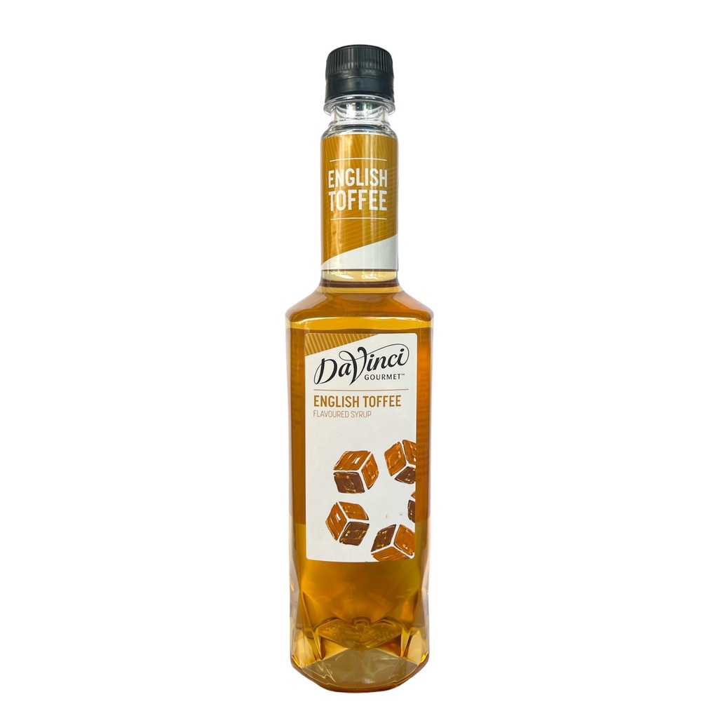 น้ำเชื่อมแต่งกลิ่น Davinci Syrup English Toffee