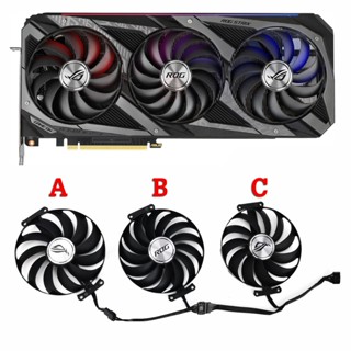 พัดลมการ์ดจอ ของใหม่ ส่งจากไทย สำหรับ ASUS ROG RTX3060 RTX3060Ti RTX3070 RTX3070Ti RX6700XT RX6800XT RX6900