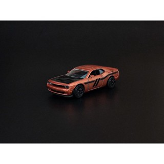 majorette dodge challenger srt hellcat สีส้ม