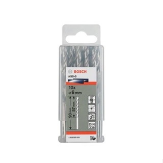 ดอกสว่าน เจาะเหล็ก/โลหะ ก้านกลม HSS-G DIN 338 BOSCH HSS-G METAL DRILL BIT