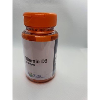 อาหารเสริมวิตามินดี (Vitamin D3)60เม็ด