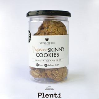 Vegan Skinny Cookies Vanilla Cranberry - VEGANERIE