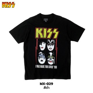 Power 7 Shop เสื้อยืดวง คิส ลิขสิทธ์แท้ KISS T-SHIRTS (MX-029)