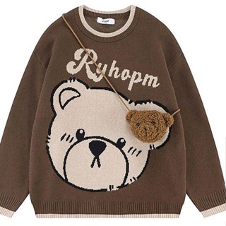 (พร้อมส่ง) เสื้อคาดิแกนไหมพรมนุ่มละลาย น่ารักมาก (มือ1)