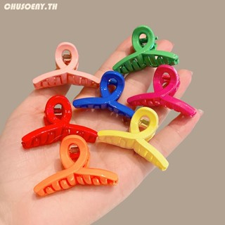 กิ๊บติดผมขนาดเล็ก 4.5 ซม. กิ๊บติดผมหน้าม้าเล็ก สีแคนดี้ เหมาะสำหรับทุกชุด แฟชั่นของผู้หญิงในสไตล์เกาหลีและญี่ปุ่น กิ๊บติดผมเกาหลีน่ารักๆ กิ๊บติดผมเกาหลี chusoeny