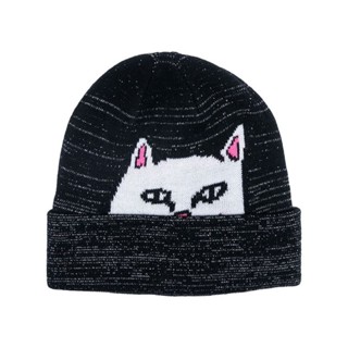 SLUM LTD - RIPNDIP F22 Peeking Nermal Beanie 3M Reflective Black