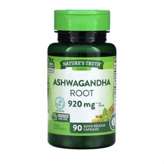 Natures Truth Ashwagandha root 920mg 90 quick release capsules