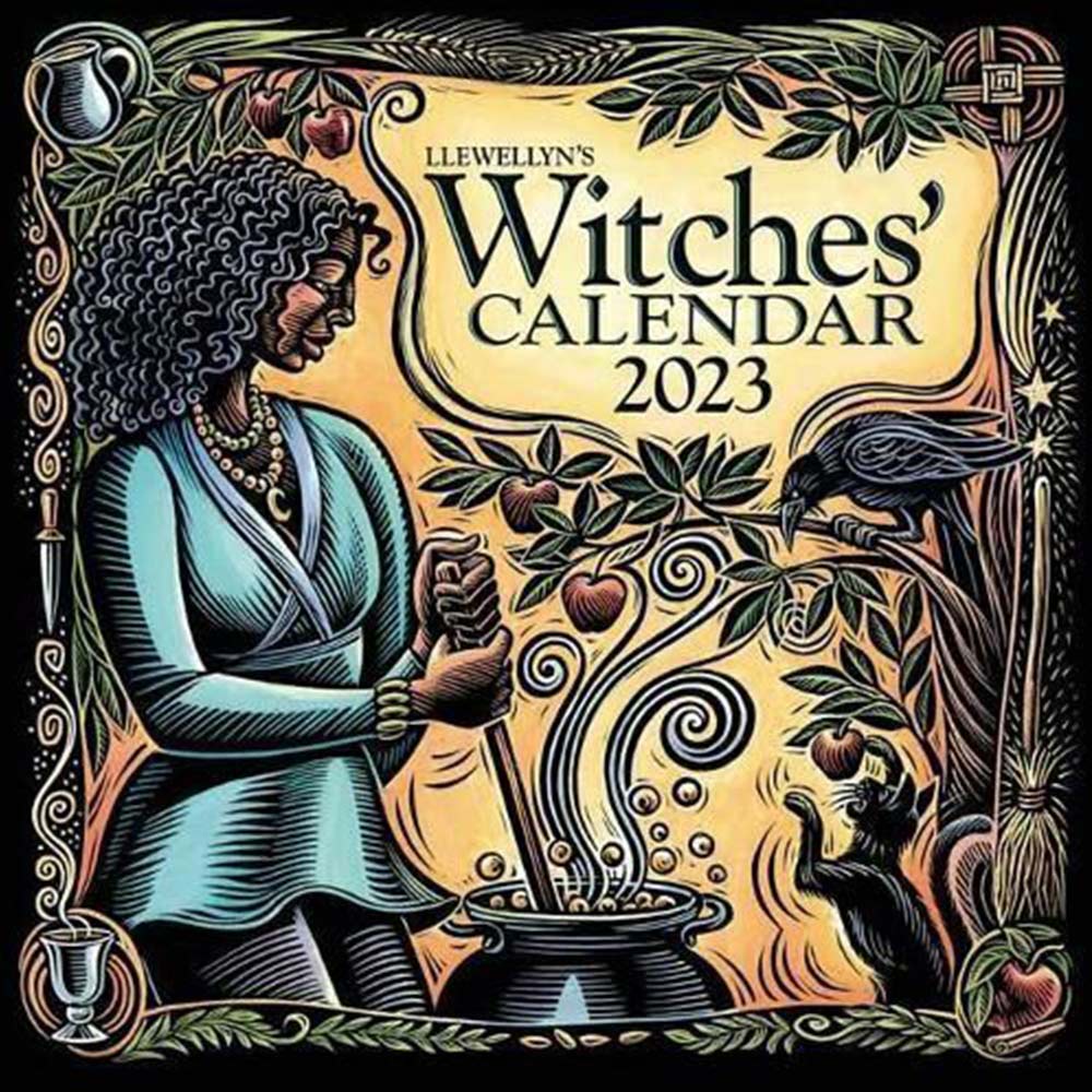 2023 Witches' Calendar Perpetual Calendar Christmas Calendar Advent ...