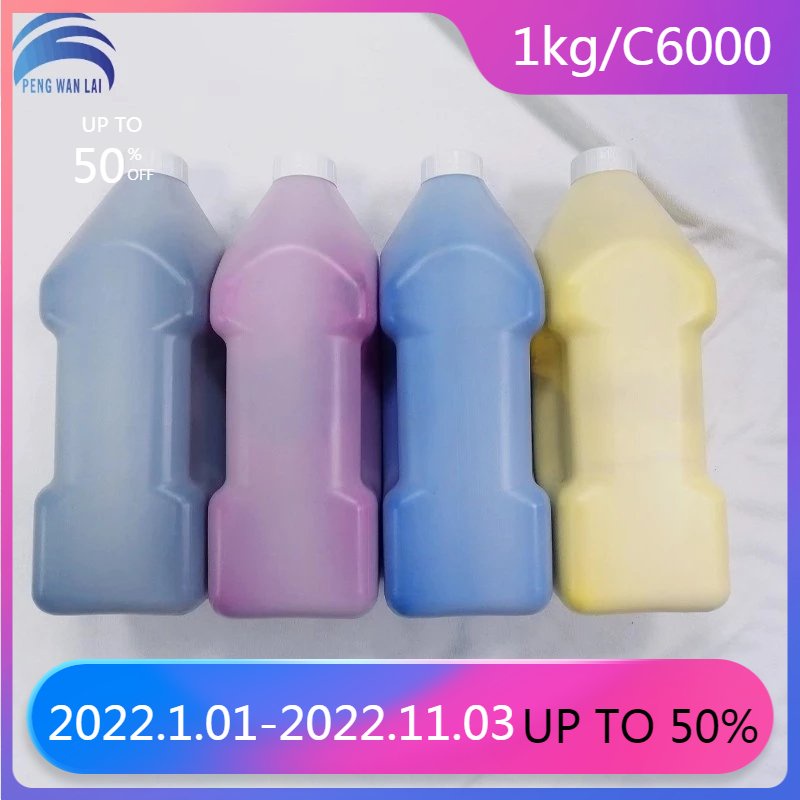 1กิโลกรัมที่มีคุณภาพสูงเข้ากันได้เป็นกลุ่มสีญี่ปุ่นหมึกเติมผง Tn616สำหรับ Konica Minolta C6000 C6000