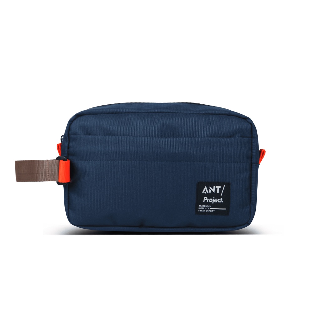ANT PROJECT - Clutch Bag LINEAR BLACK - กระเป๋าเก็บของ