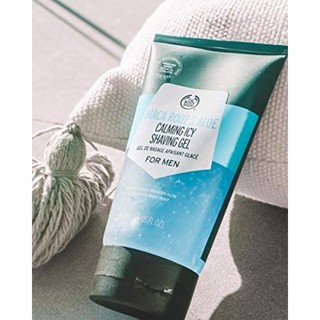 พร้อมส่ง The BODY SHOP MACA ROOT &amp; ALOE SHAVING GEL FOR MEN 150ML เจล โกนหนวด วีแกน