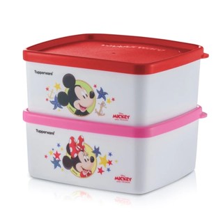 Mickey &amp; Minnie Snack Box (2) 400ml